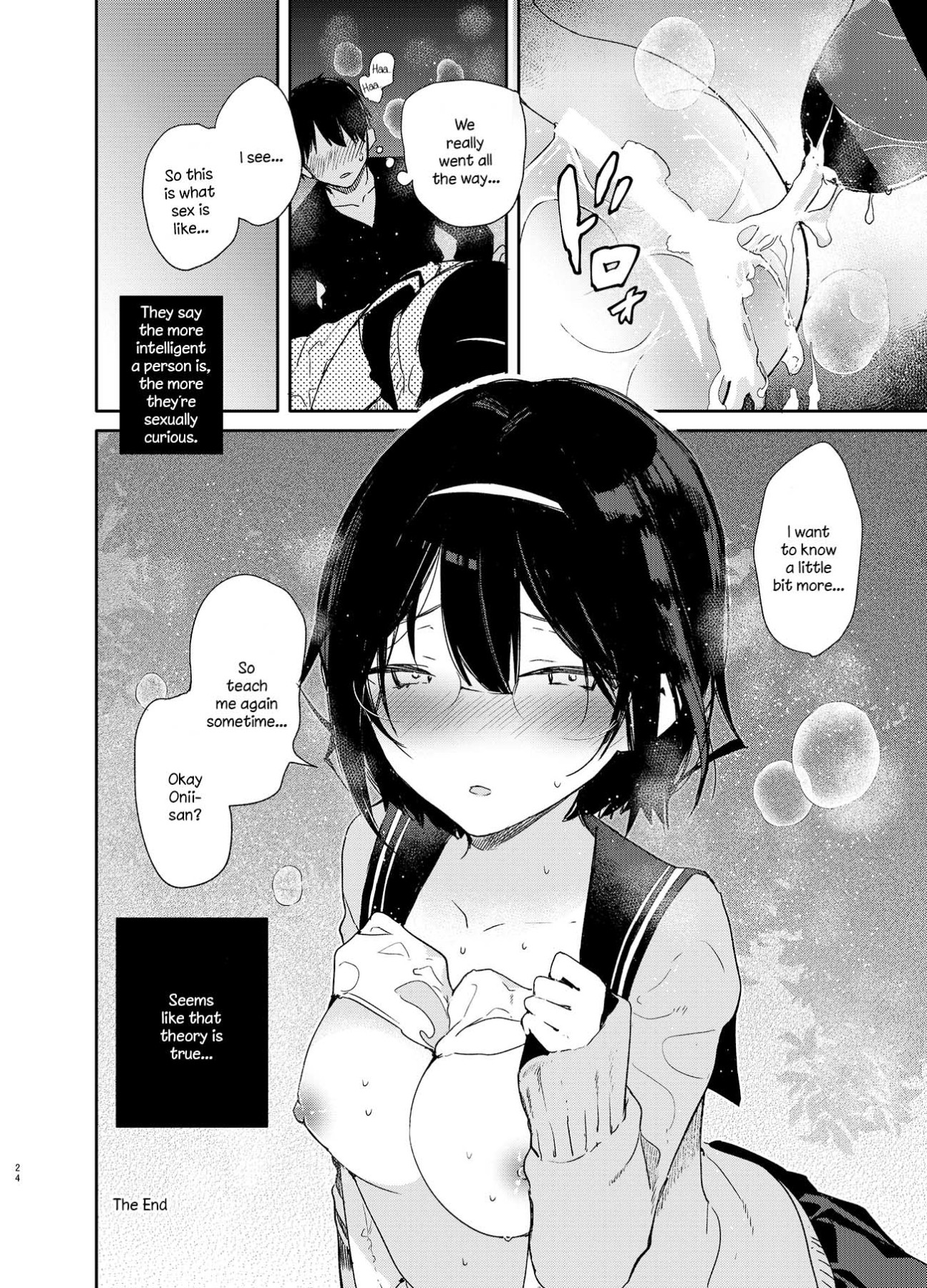 Hentai Manga Comic-Doing Some Lewd Studying With The Hot Smart Girl-Read-22